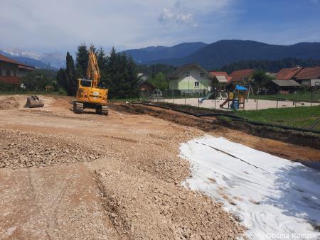 Izgradnja novega športnega igrišča Vrhpolje (3)